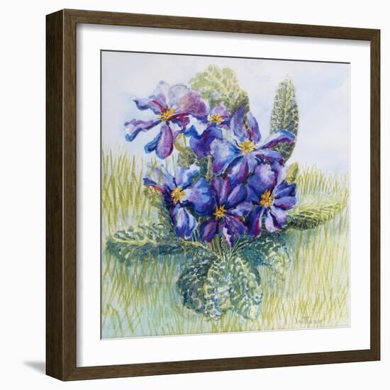 The Mauve Primrose 2000-Joan Thewsey-Framed Giclee Print