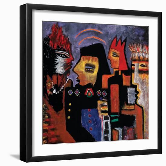 The Mavericks, 2010-Carolyn Mary Kleefeld-Framed Giclee Print