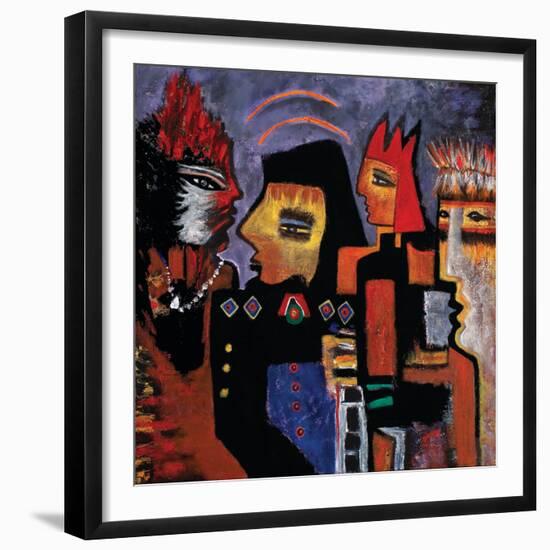 The Mavericks, 2010-Carolyn Mary Kleefeld-Framed Giclee Print