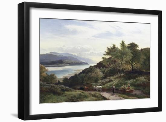 The Mawddarn Valley and Estuary, North Wales-Sidney Richard Percy-Framed Giclee Print