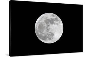 The May 2012 Òsupermoon,Ó Photographed from Los Angeles, California-Neil Losin-Stretched Canvas
