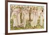 'The May dance' by Kate Greenaway-Kate Greenaway-Framed Giclee Print