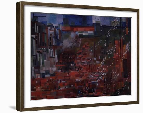 The May Day, 1929-Vasili Vasilyevich Kuptsov-Framed Giclee Print