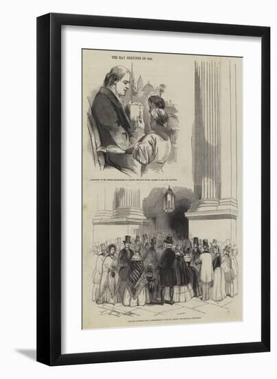 The May Meetings of 1846-null-Framed Giclee Print