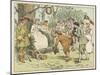 The May Queen is Honoured by Villagers with Garlands-Randolph Caldecott-Mounted Art Print