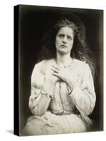 The May Queen-Julia Margaret Cameron-Stretched Canvas