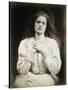 The May Queen-Julia Margaret Cameron-Stretched Canvas