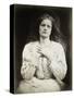 The May Queen-Julia Margaret Cameron-Stretched Canvas