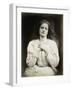 The May Queen-Julia Margaret Cameron-Framed Photographic Print