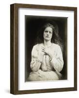 The May Queen-Julia Margaret Cameron-Framed Photographic Print