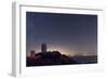 The Mayall Observatory at Kitt Peak on a Clear Starry Night-null-Framed Photographic Print