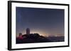 The Mayall Observatory at Kitt Peak on a Clear Starry Night-null-Framed Photographic Print