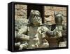 The Mayan Rain God Chac, Western Highlands, Honduras-Robert Francis-Framed Stretched Canvas