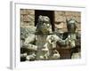 The Mayan Rain God Chac, Western Highlands, Honduras-Robert Francis-Framed Photographic Print