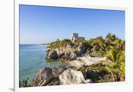 The mayan ruins of Tulum, Mexico-Matteo Colombo-Framed Photographic Print