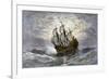 The Mayflower Bringing the First Colonists to Massachusetts-null-Framed Giclee Print