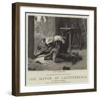 The Mayor of Casterbridge-Robert Barnes-Framed Giclee Print