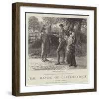 The Mayor of Casterbridge-Robert Barnes-Framed Giclee Print