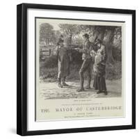 The Mayor of Casterbridge-Robert Barnes-Framed Giclee Print