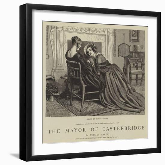 The Mayor of Casterbridge-Robert Barnes-Framed Giclee Print