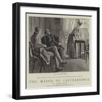 The Mayor of Casterbridge-Robert Barnes-Framed Giclee Print