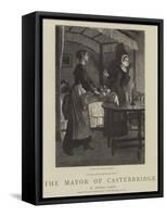 The Mayor of Casterbridge-Robert Barnes-Framed Stretched Canvas