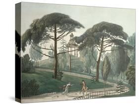 The Maze or Belvedere of the Jardin Des Plantes in Paris, Engraved by Nicolas Marie Joseph Chapuy-Antoine Pierre Mongin-Stretched Canvas