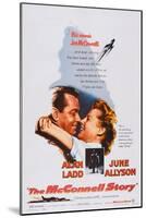 The Mcconnell Story, from Left: Alan Ladd, June Allyson, 1955-null-Mounted Art Print