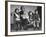 The Mcdougall Family Posing for a Portrait in their Home-William Vandivert-Framed Photographic Print