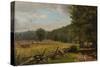 The Meadow, c.1870-Thomas Worthington Whittredge-Stretched Canvas