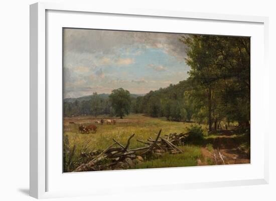 The Meadow, c.1870-Thomas Worthington Whittredge-Framed Giclee Print