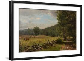 The Meadow, c.1870-Thomas Worthington Whittredge-Framed Giclee Print