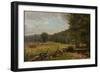 The Meadow, c.1870-Thomas Worthington Whittredge-Framed Premium Giclee Print