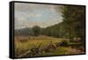 The Meadow, c.1870-Thomas Worthington Whittredge-Framed Stretched Canvas