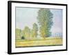 The Meadow of Limetz, 1888 by Claude Monet-Claude Monet-Framed Giclee Print