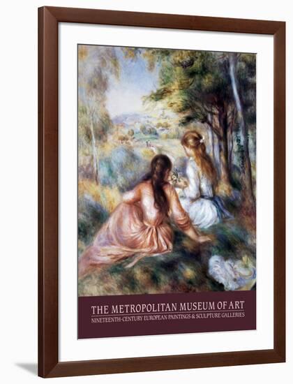 The Meadow-Pierre-Auguste Renoir-Framed Collectable Print