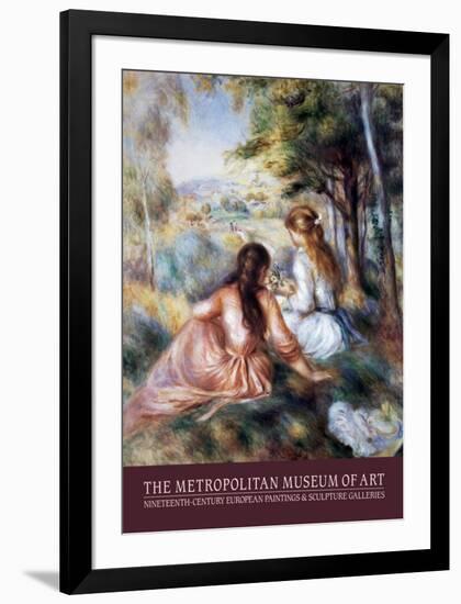 The Meadow-Pierre-Auguste Renoir-Framed Collectable Print