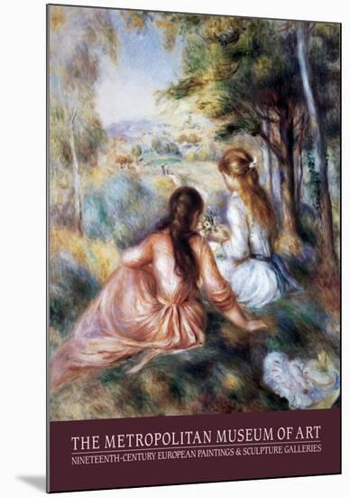 The Meadow-Pierre-Auguste Renoir-Mounted Collectable Print