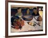 The Meal (Banana), 1891-Paul Gauguin-Framed Giclee Print