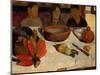The Meal, Bananas, 1891-Paul Gauguin-Mounted Giclee Print