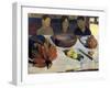 The Meal or the Bananas-Paul Gauguin-Framed Art Print