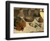 The Meal (The Bananas), 1891-Paul Gauguin-Framed Giclee Print