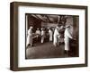 The Meat House at Hotel Delmonico, 1902-Byron Company-Framed Giclee Print