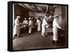 The Meat House at Hotel Delmonico, 1902-Byron Company-Framed Stretched Canvas