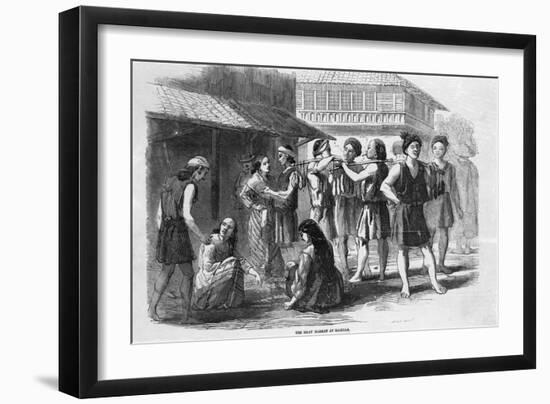 The Meat Market at Manila-null-Framed Giclee Print