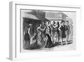 The Meat Market at Manila-null-Framed Giclee Print
