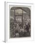 The Meat Market, Smithfield, Arrival of an Early Meat Train-null-Framed Giclee Print