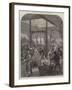 The Meat Market, Smithfield, Arrival of an Early Meat Train-null-Framed Giclee Print