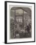 The Meat Market, Smithfield, Arrival of an Early Meat Train-null-Framed Giclee Print