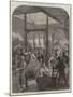 The Meat Market, Smithfield, Arrival of an Early Meat Train-null-Mounted Giclee Print